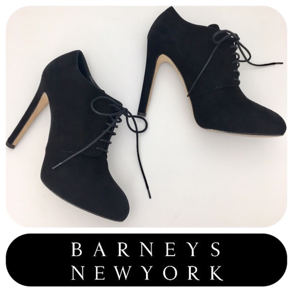 Barneys New York Shoes - Barneys New York Lace up Platform Ankle Boot /Heel